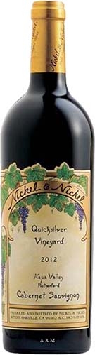 Nickel and Nickel Wines Quicksilver Vineyard 2014 Napa Cabernet