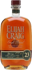 Elijah Craig 23 Year Old Single Barrel Kentucky Straight Bourbon Whiskey