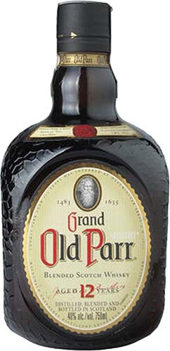 Old Parr Grand 12 Year Blended Scotch Whisky, (80 PF)