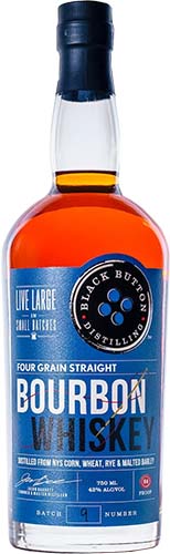 Black Button Four Grain Straight Bourbon Whiskey