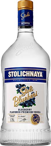 Break Thru Stolichnaya Blueberi Vodka