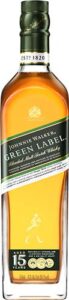 Johnnie Walker Green Label 15 Year Old Blended Malt Scotch Whisky