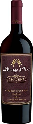 Menage a trois Decadence Cabernet Sauvignon