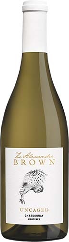 Z Alexander Brown Chardonnay, Uncaged, Santa Lucia Highlands, 2017