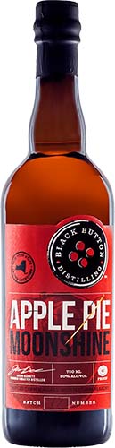 Black Button Apple Pie Moonshine Whiskey