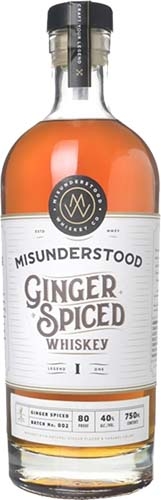 Misunderstood Whiskey, Ginger Spiced