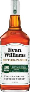 Evan Williams White Label d In Bond Straight Bourbon Whiskey