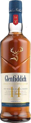 Glenfiddich Bourbon Barrel Reserve 14 Year Old Single Malt Scotch Whisky