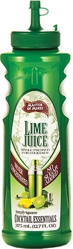 Master of Mixes Cocktail Essentials Lime Juice, Sweetened