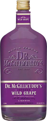 Dr Mcgillicuddys Wild Grape Liqueur