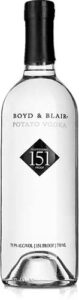 Boyd & Blair Professional Proof 151 Potato Vodka