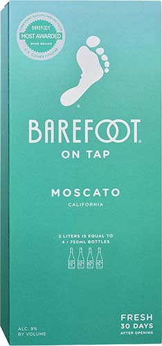 Barefoot Cellars Box Wine, Moscato