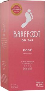 Barefoot On Tap Rose Box Wine