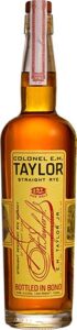 E H Taylor Jr Colonel 100 Proof Straight Kentucky Rye Whiskey