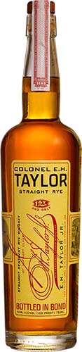 E H Taylor Jr Colonel 100 Proof Straight Kentucky Rye Whiskey