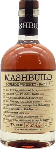 MashBuild Blend Of Straight Bourbon Whiskey 110 Proof