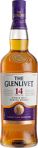 Glenlivet The Cognac Cask Selection 14 Year Old Single Malt Scotch Whisky