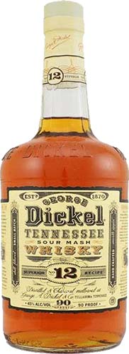 George Dickel Tennessee Whisky No. 12