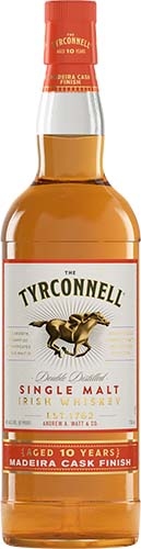 Tyrconnell Madeira Cask Irish Whiskey 10 Year Old