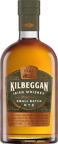 Kilbeggan Small Batch Rye Irish Whisky