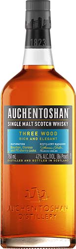 Auchentoshan Three Wood Lowland Single Malt Scotch Whisky