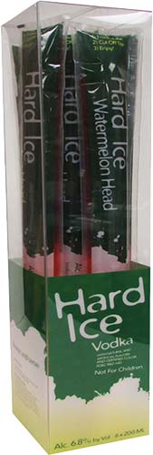 Hard Ice Vodka Freezies Watermelon Head