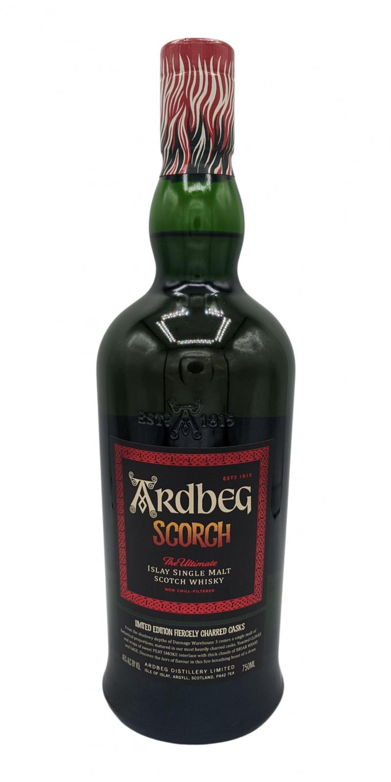 Ardbeg Scorch Limited Edition, Islay Single Malt Scotch Whisky