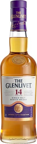 The Glenlivet 14 Year Old Cognac Cask Selection Single Malt Scotch Whisky