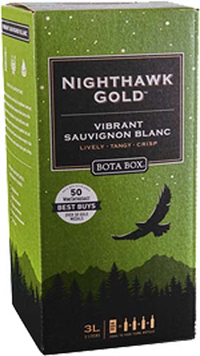 Bota Box Nighthawk Gold Sauvignon Blanc, Vibrant