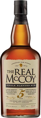 The Real McCoy 5 Year Single Blended Aged Rum