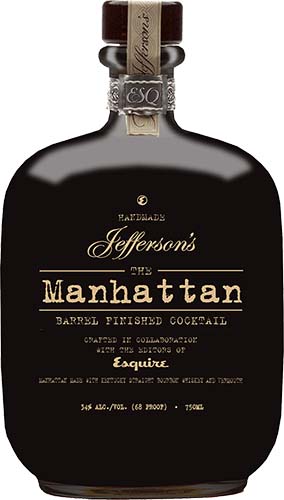 Jefferson’s The Manhattan Barrel Finished Cocktail