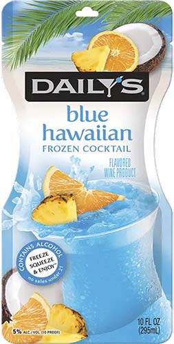 Daily’s Blue Hawaiian Frozen Cocktail Single Pouch