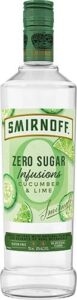 Smirnoff Zero Sugar Infusions Cucumber & Lime Vodka