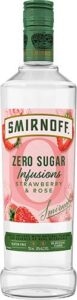 Smirnoff Zero Sugar Infusions Strawberry & Rose