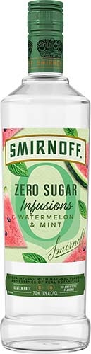 Smirnoff Zero Sugar Infusions Watermelon Mint Vodka