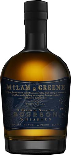 Milam & Greene Triple Cask Straight Bourbon Whiskey