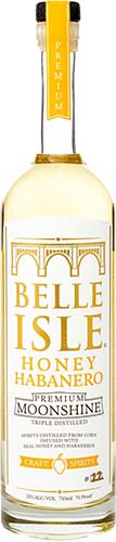 Belle Isle Honey Habanero Premium Moonshine