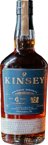 Kinsey Bourbon Whisky 4 Year Whiskey