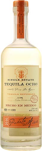 Tequila Ocho Single Estate Reposado