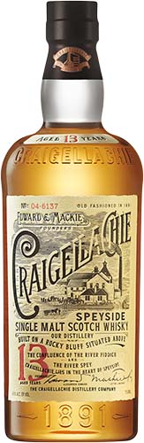 Craigellachie 13 Year Old Single Malt Scotch Whisky