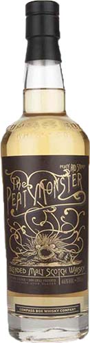 Compass Box Scotch Whisky, Blended Malt, The Peat Monster