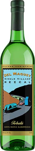 Del Maguey Single Village Tobala Mezcal