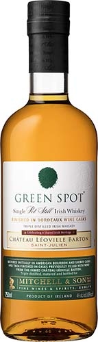 Spot Whiskey Green Bordeaux Wine Cask Finish Single Pot Still Irish