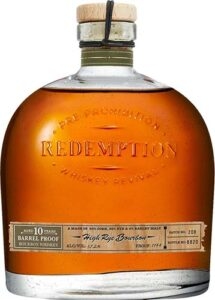 Redemption 9 Year Barrel Proof Straight High Rye Bourbon Whiskey