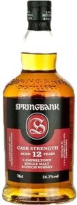 Springbank 12 Year Old Cask Strength Scotch Whisky