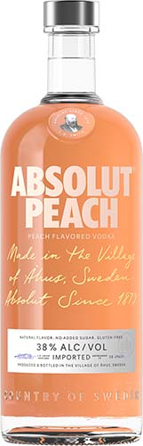 Absolut Peach Vodka