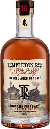 Templeton Rye Reserve 10Th Ann