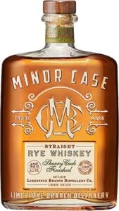 Minor Case Straight Rye, Sherry Cask Finished Whiskey