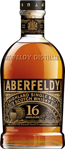 Aberfeldy 16 Year Old Highland Single Malt Scotch Whisky