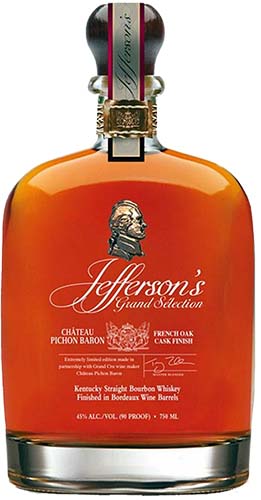 Jefferson’s Grand Selection French Oak Cask Finish Bourbon Whiskey